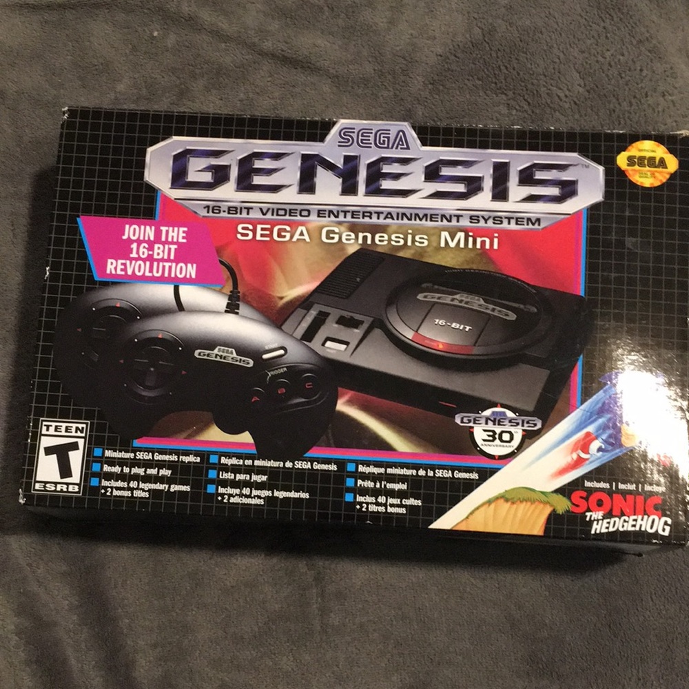 SEGA Génesis mini.